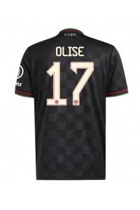 Bayern Munich Michael Olise #17 Jalkapallovaatteet Kolmaspaita 2025-26 Lyhythihainen
